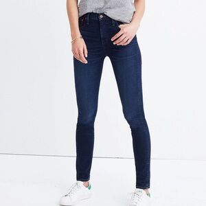 Madewell 10" High-Rise Skinny Jeans Sz 30